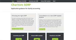 Desktop Screenshot of charitiessorp.org